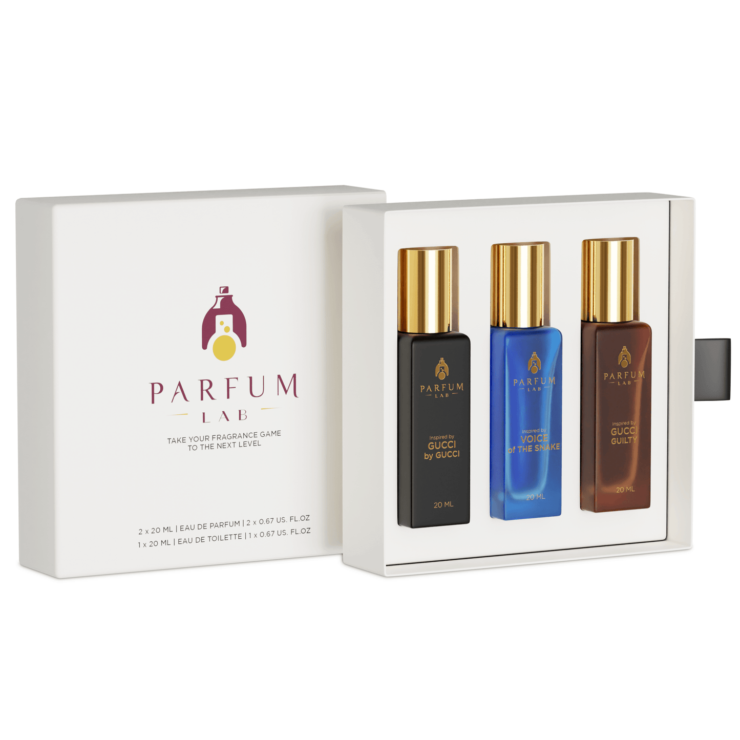 Gucci Trial set inspired (Pack of 3) - Parfumlab.co