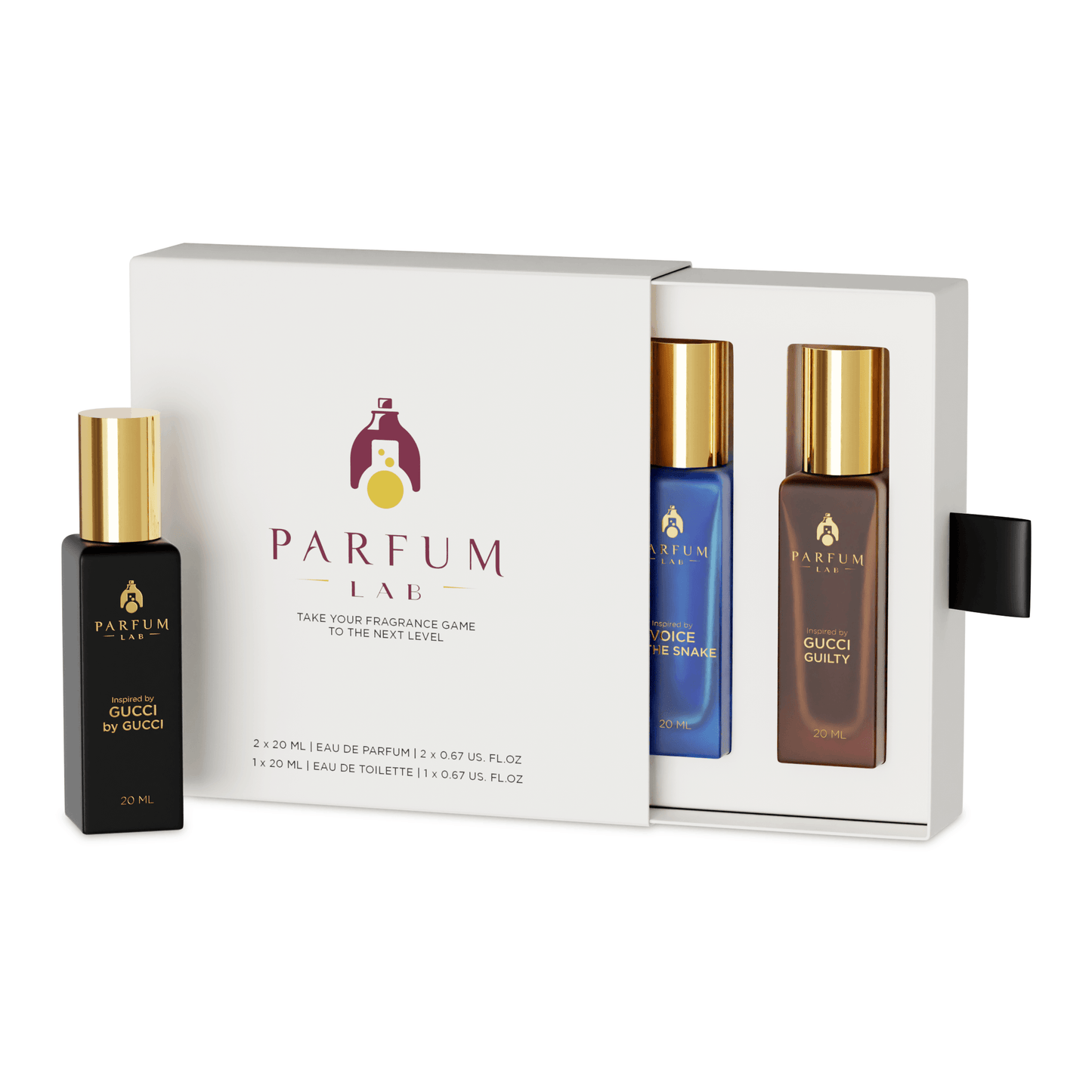 Gucci Trial set inspired (Pack of 3) - Parfumlab.co